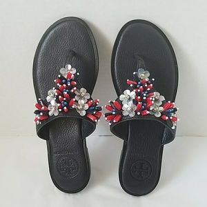 Tory Burch Leather Sandals